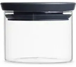 Brabantia 298301 Glasbeh&auml;lter 0,3 L, Dunkel Grau
