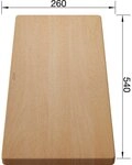 Blanco Schneidbrett Buche Massiv 540 X 260 Mm