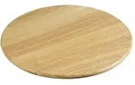 Zassenhaus Drehbrett, Gummibaumholz, Durchmesser 40 X 4,5 Cm