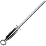 F. Dick Kochwetzstahl 1905 Wetzstahl Rund 25 Cm Griff Buchenholz K&uuml;chenmesser