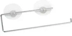 Static-loc&reg; K&uuml;chenrollenhalter Chrom, Befestigen Ohne Bohren, Silber Gl&auml;nzend,