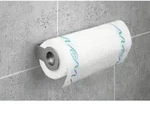 Universal K&uuml;chenrollenhalter Cerri Edelstahl, Rostfrei, Silber Gl&auml;nzend, Edelstahl