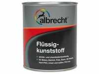 Albrecht - Flüssigkunststoff 750 ml silbergrau ral 7001 Kunststofflack Innen Außen