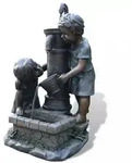 Wasserspiel Atlanta, Polyresin 350l/h - H69,5 X 44 X 39,5 Cm