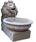 Wasserspiel Basel, Polyresin, 600l/h, 1x8 Leds, H52x38x45cm