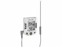 Tfa Dostmann - 14.1503 Küchen-Thermometer Ofen- und Kerntemperatur, mit Touchscreen,