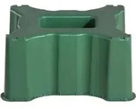Garantia - Sockel 33 Cm F&uuml;r Regentonnen 300 L Regenfass Standfuss Untersetzer