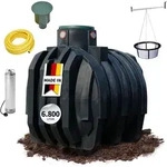 4rain - Mono Erdtank-paket 6800 Liter Garten-comfort