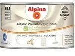 Classic Wei&szlig;lack, F&uuml;r Innen, Reinwei&szlig;, Gl&auml;nzend, 300ml - Alpina