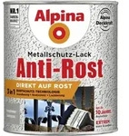 Metallschutz-lack Eisenglimmer 750 Ml Dunkelgrau Metallack Schutzlack - Alpina