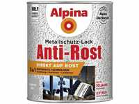 Alpina - Metallschutz-Lack Eisenglimmer 750 ml silber Metallack Schutzlack