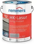 Hk-lasur 3in1 Grey-protect Wassergrau, 5 Liter, Holzlasur F&uuml;r Vergrauung Au&szlig;en, 3