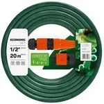 Cellfast - Gartenschlauch-set 5tlg. Wasserschlauch 20m 1/2 Zoll Schlauch