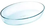 Ovale Schale 30cm Glas Pyrex 345b000/5044