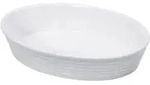 Kuchenprofi Br&auml;ter Aus Burgunderfarbenem Porzellan, Oval, 26 X 18 X 6 Cm