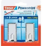 Tesa - Powerstrips Haken Large Chrom
