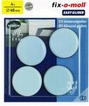 Easyglider Massiv Kleb. Grau 40mm Inh.4 St.