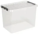 Aufbewahrungsbox Q-line 62l Transparent 60 X 40 X 34 Cm Boxen, K&ouml;rbchen & Kisten -
