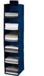 W&auml;schesortierer Air, 6 Breite F&auml;cher, Blau, Polypropylen Blau - Blau - Wenko
