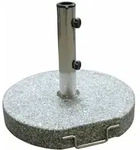 Sonnenschirmst&auml;nder / Schirmst&auml;nder Rund 45 Cm Granit Grau 30 Kg Schirmfu&szlig;