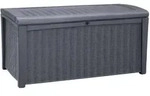 Gartenbox Borneo Anthrazit-graphit 130 X 70 X 63 Cm Auflagenbox - Keter