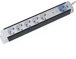 6-fach Steckdosenleiste Master/slave Funktion 1,5m Ip20