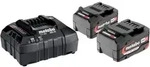 Akku Basic-set 18v 2x 4.0ah + Ladeger&auml;t Asc55 - Metabo