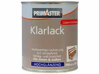 Primaster Klarlack 750ml Hochglänzend Farblos Decklack Versiegelung Holzlack