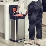 Joseph Joseph Titan Edelstahl 30l Abfalleimer Inkl. Abfallpres