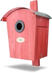 2964 Nistkasten Runddach, Rot - Habau