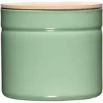 Vorratsdose Mit Eschenholzdeckel &Oslash;13cm 1,26l Green Emaille