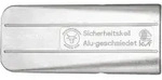 Ox 44-0000 Alu-hohlkeil, Glatt, Einzeln