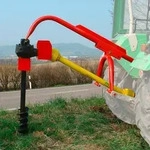 Dema - Zapfwellen Erdbohrer Pfahlbohrer Erdlochbohrer Zaunbohrer 150 Mm