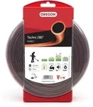 Runder Freischneiderfaden Techni 280&deg; Braun/schwarz &Oslash;3,0mm/56m Oregon 545821