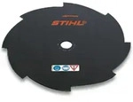 Stihl 40017133803 Grasschneideblatt 8 Schneiden 230 Mm, Schwarz