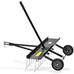 Dema - Vertikutierer Rasenstriegel Entmooser Rasenbel&uuml;fter 100cm F&uuml;r Rasentraktor