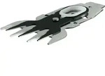 Klinge F&uuml;r Rasentrimmer Ags 8 Cm Bosch 2609003884