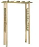 Vidaxl - Gartenlaube Rosenbogen 150 X 60 X 204 Cm Holz Impr&auml;gniert