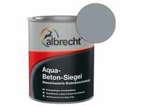 Albrecht - Aqua Betonsiegel 750 ml grau seidenmatt ral 7001 Bodenbeschichtung