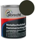 Albrecht - Metallschutzlack Hammerschlag-effekt 750 Ml Schwarz Lack Schutzlack
