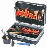 Werkzeugkoffer Elektro, 25teilig, 4zangen, 1hammer, 1xkabschneid, 2xph, 2xpz,