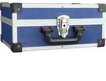 Alu Werkzeugkoffer Blau 330x230x150mm Werkzeugkiste Werkzeugkasten Werkzeuge Neu