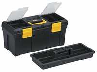 Allit Kunststofftechnik - Allit Werkzeugkoffer McPlus Promo 20, schwarz/gelb, 22