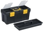 Werkzeugkoffer Mcplus Promo 20, Schwarz/gelb, 22 Liter Inhalt, Mit Tragekasten -