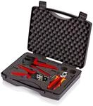 Knipex - 97 91 01 Werkzeugset Techniker Im Koffer 3teilig