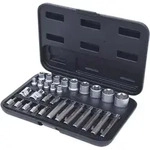 Ks Tools 911.4301-2 Torx-steckschl&uuml;ssel- Und Bit-satz, 30-tlg. Bits Mit Bohrung