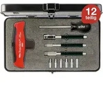 Drehmoment-schraubendreher Mit Quergriff Set Torquevario-s , 12-teilig I Mit Box I