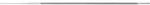 Fplus - Kettens&auml;genfeile Din 7262 L&auml;nge 200 Mm Querschnitt 4 Mm Hieb Spiralhieb
