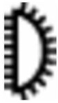 August R&uuml;ggeberg Gmbh&co.kg - Pferd Werkstattfeile Halbrund Hieb 2 150 Mm Mit