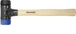 Wiha - Schonhammer Safety Weich/mittelweich Mit Hickory-holzstiel, Rund-schlagkopf